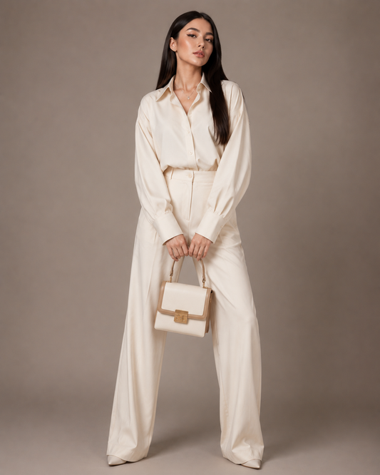 Off-White Tailored Power Suit Set