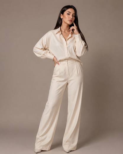 Off-White Tailored Power Suit Set