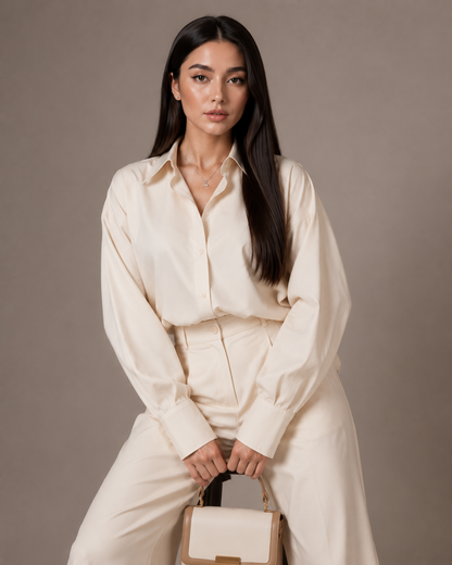 Off-White Tailored Power Suit Set